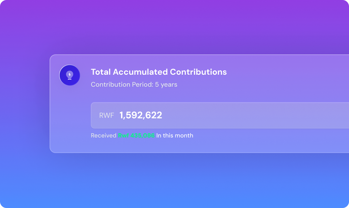 Know what you've built over the years